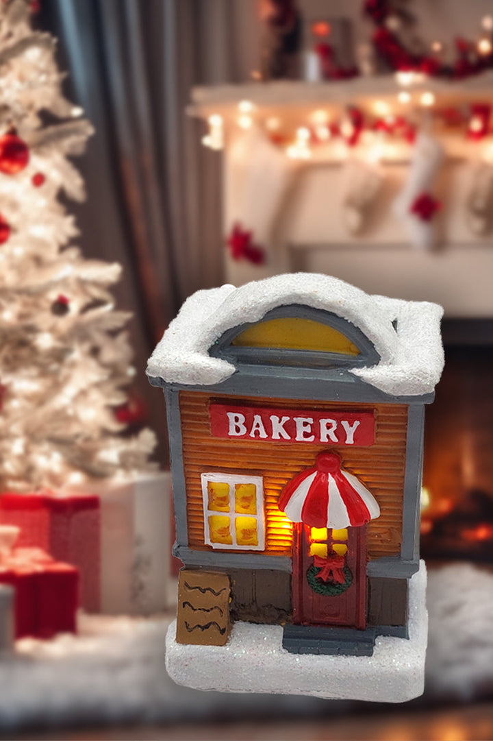 Bakery Christmas Village Miniature by Wizardi F07N5-2D Bakery