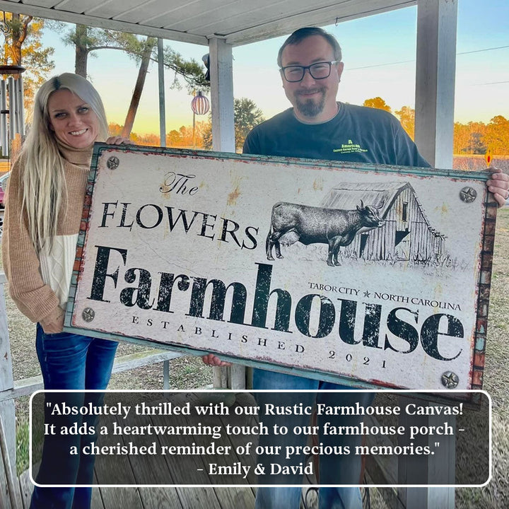 Rustic Farmhouse Sign