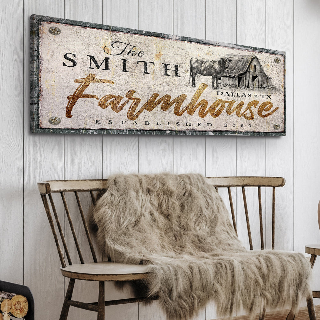 Rustic Farmhouse Sign XVI