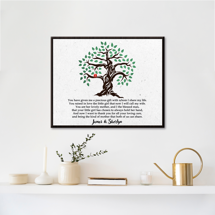 Thank You, Mother-in-Law Sign