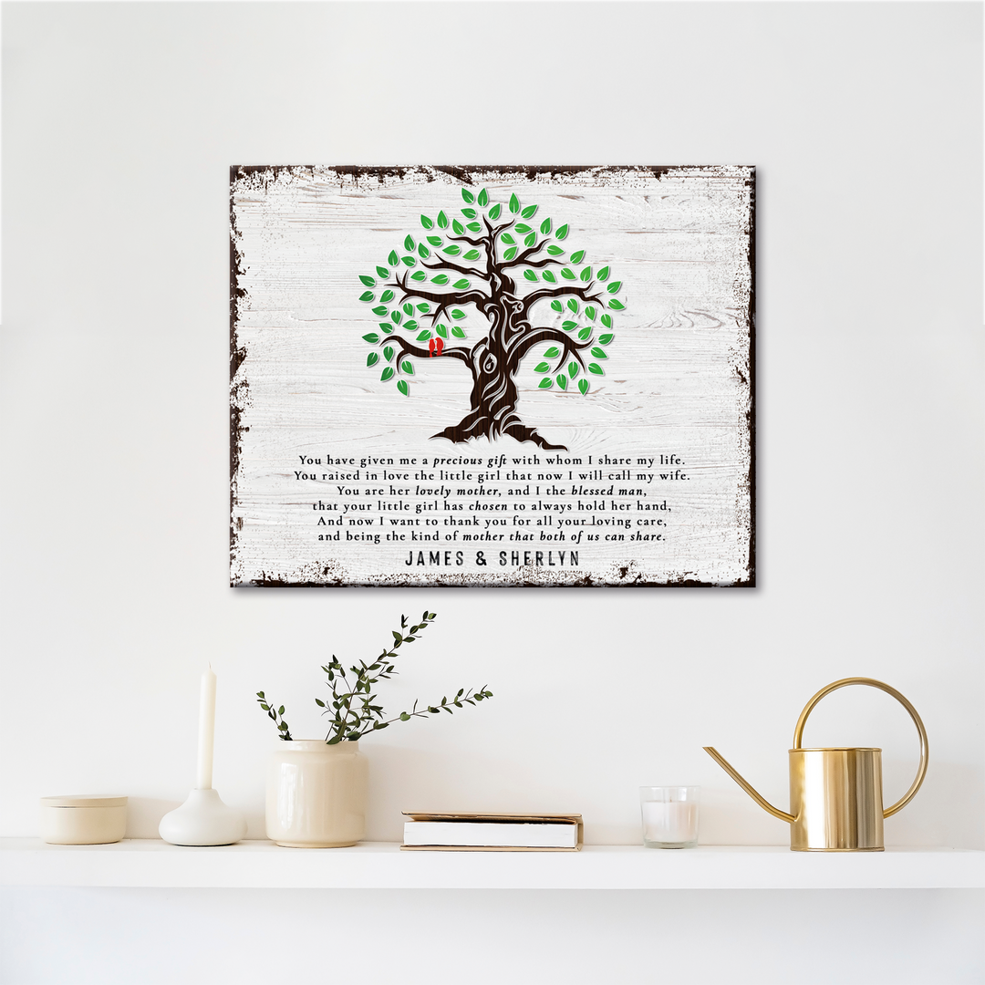 Thank You, Mother-in-Law Sign