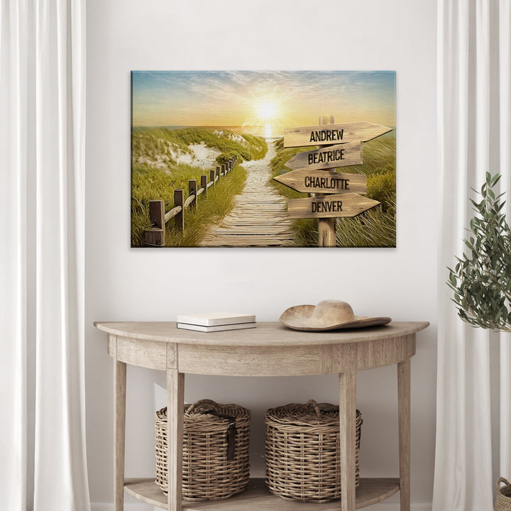 Family Name Sunrise Sign