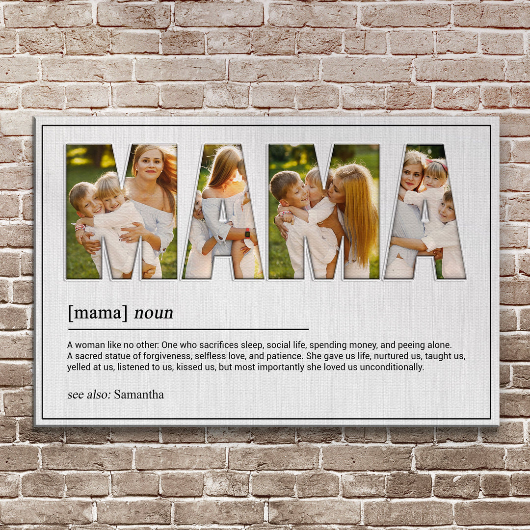 Mother's Day Sign She Loved Us Unconditionally