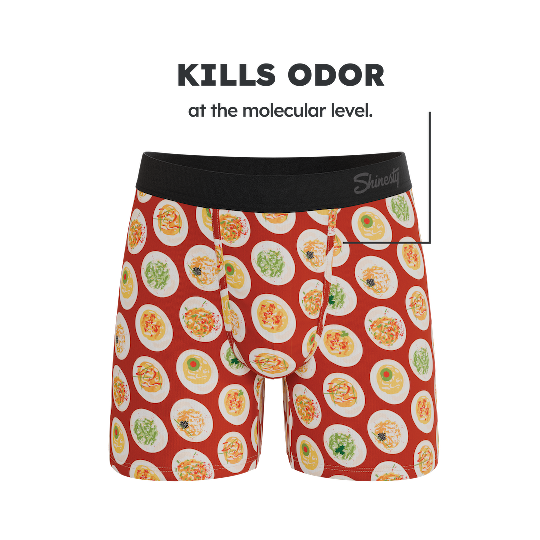 The Eggstasy | Deviled Egg Fart Proof Ball Hammock® Pouch Underwear