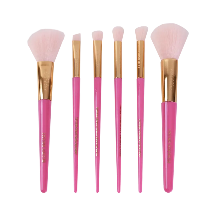 Sweet Holiday | 6-pc Face & Eye Brush Vault