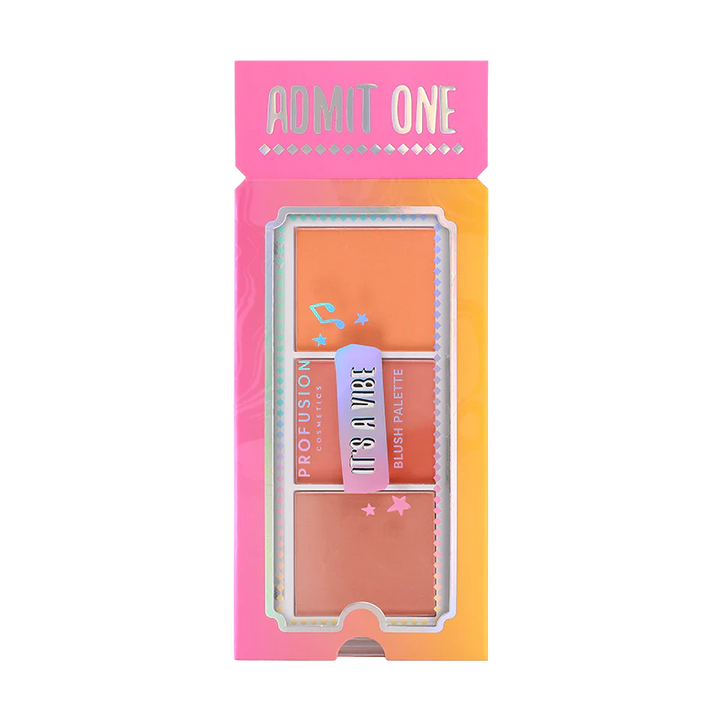 It's a Vibe | Admit One 3-Shade Blush Palette