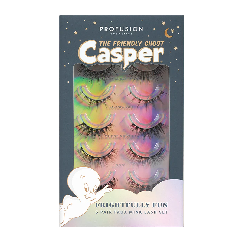Casper The Friendly Ghost | DreamWorld 5 Pair Faux Mink Lash Set