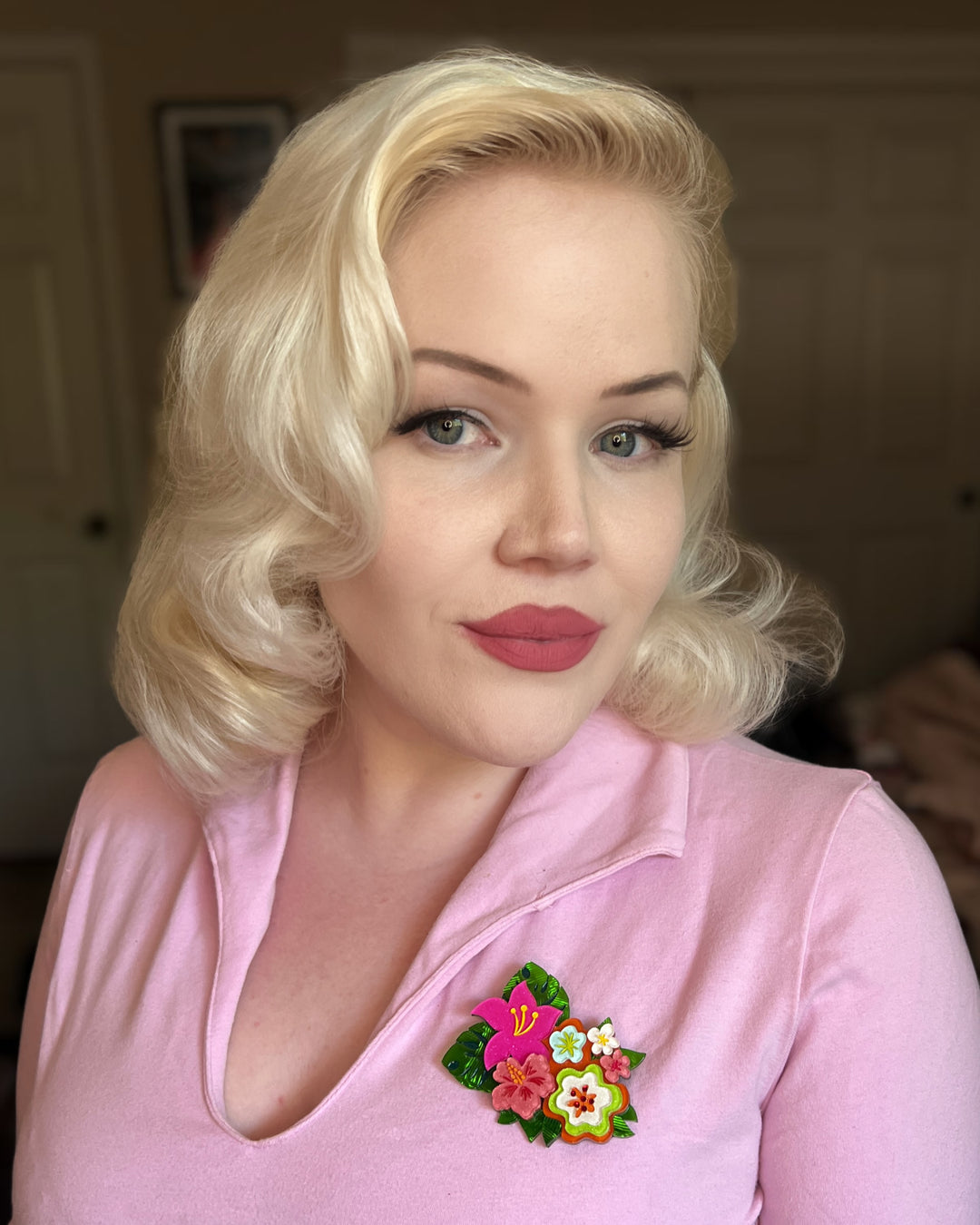 Floral Fantasy Brooch by Miss Fluff x Lipstick & Chrome