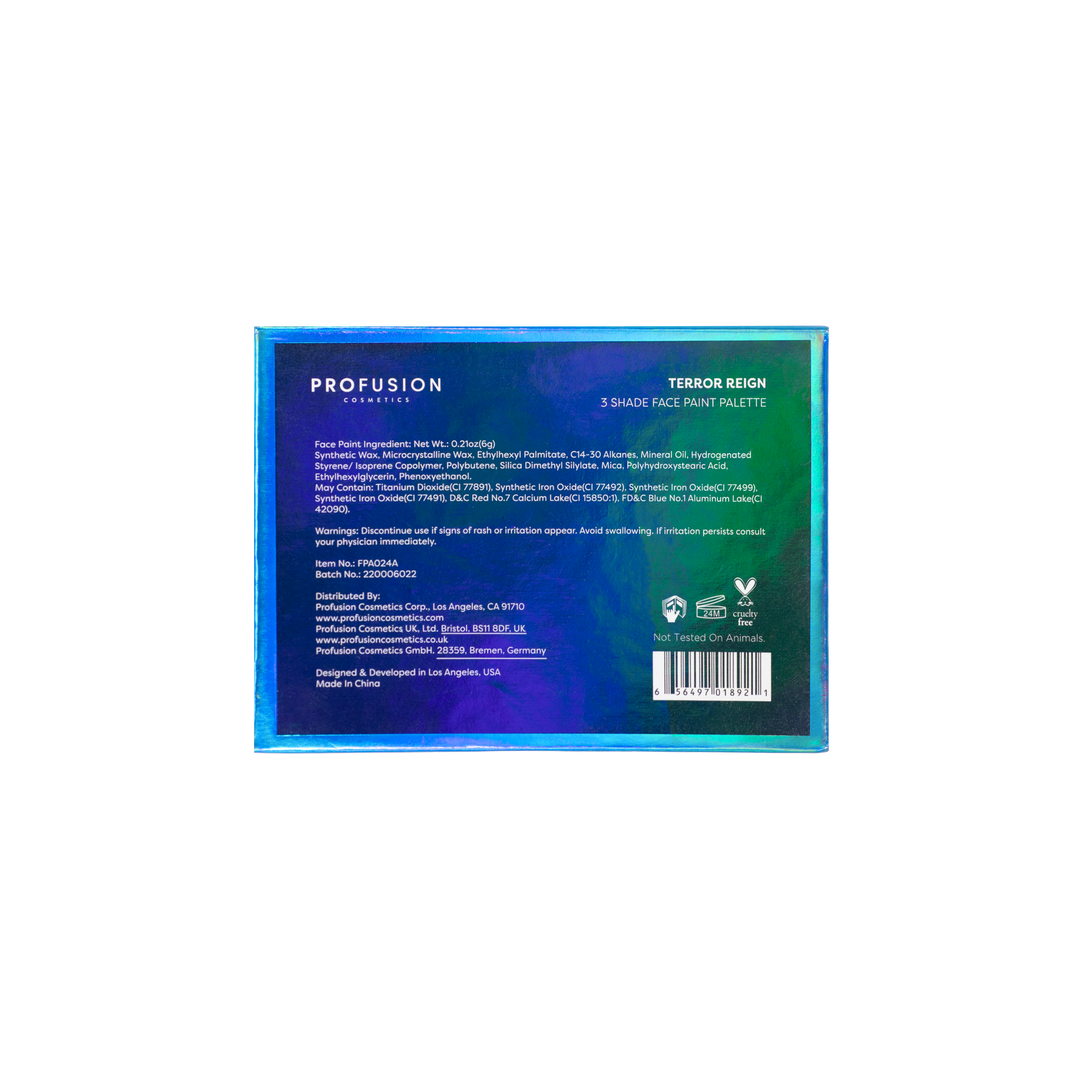 Sea Witch Face Paint - Terror Reign