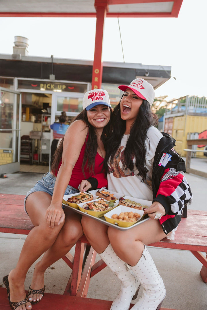 Makes me Want a Hot Dog - Red Vintage Trucker Hat