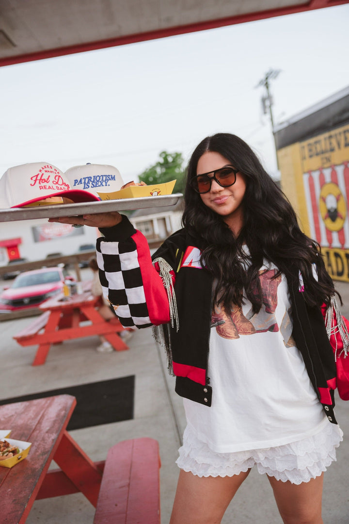 Makes me Want a Hot Dog - Red Vintage Trucker Hat