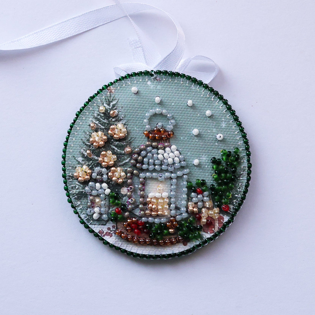 Fairy-Tale Elf Bead Embroidery Decoration Kit by Abris Art ABT-068