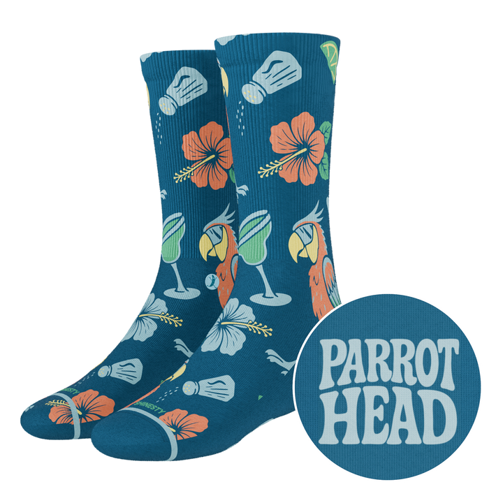 The Fan Club | Shinesty x Margaritaville® Heel Hammock™ Crew Socks