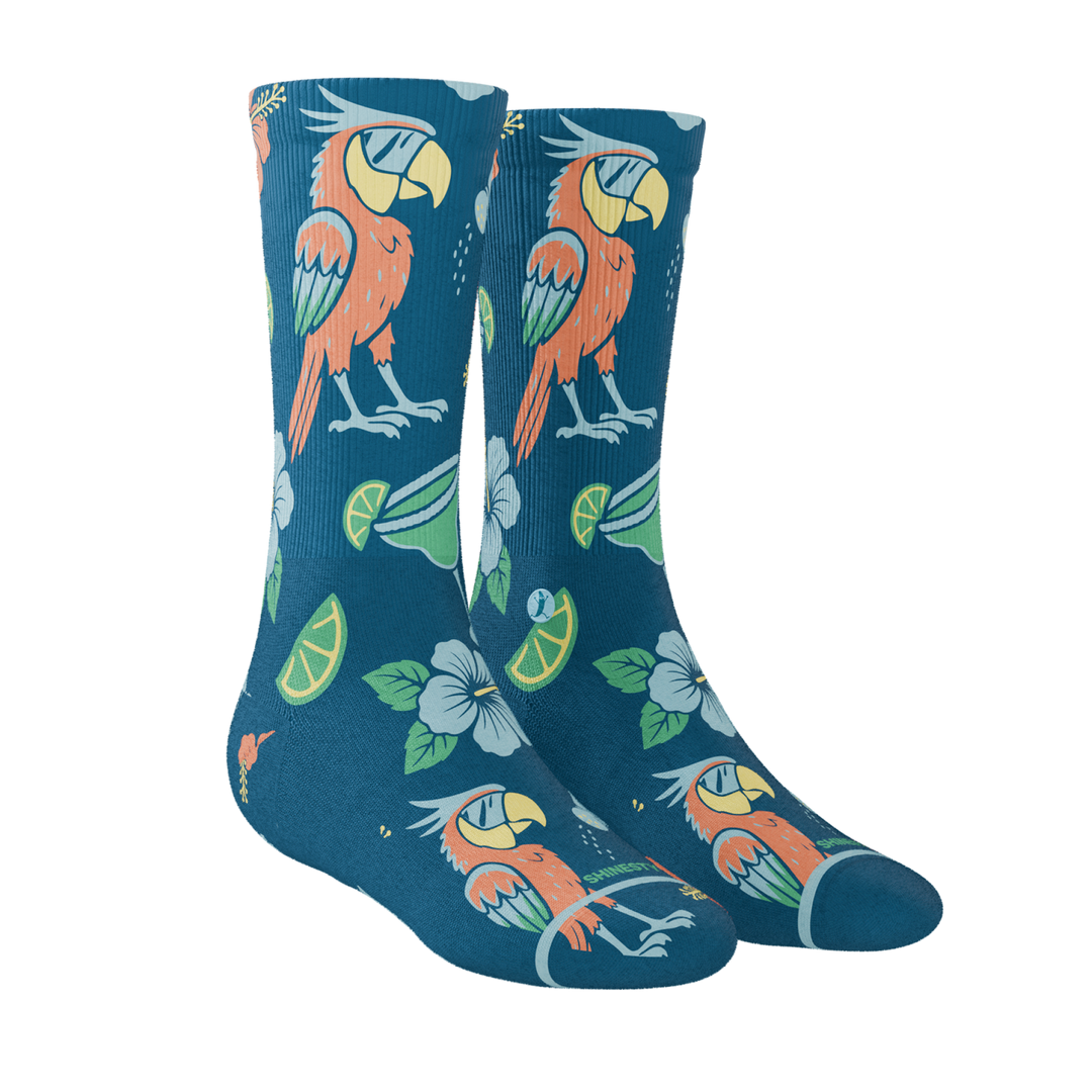 The Fan Club | Shinesty x Margaritaville® Heel Hammock™ Crew Socks