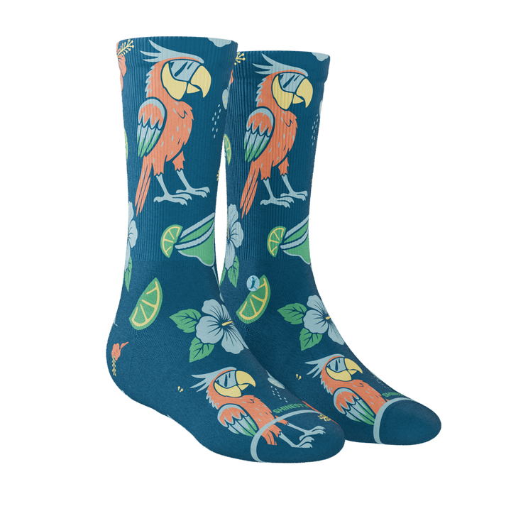 The Fan Club | Shinesty x Margaritaville® Heel Hammock™ Crew Socks