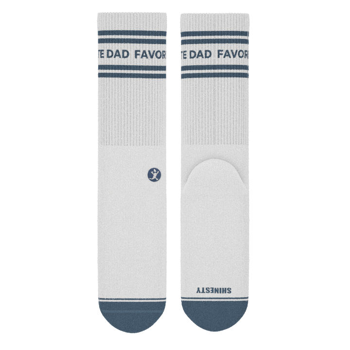 The Favorite Dad | Father's Day Heel Hammock™ Crew Socks