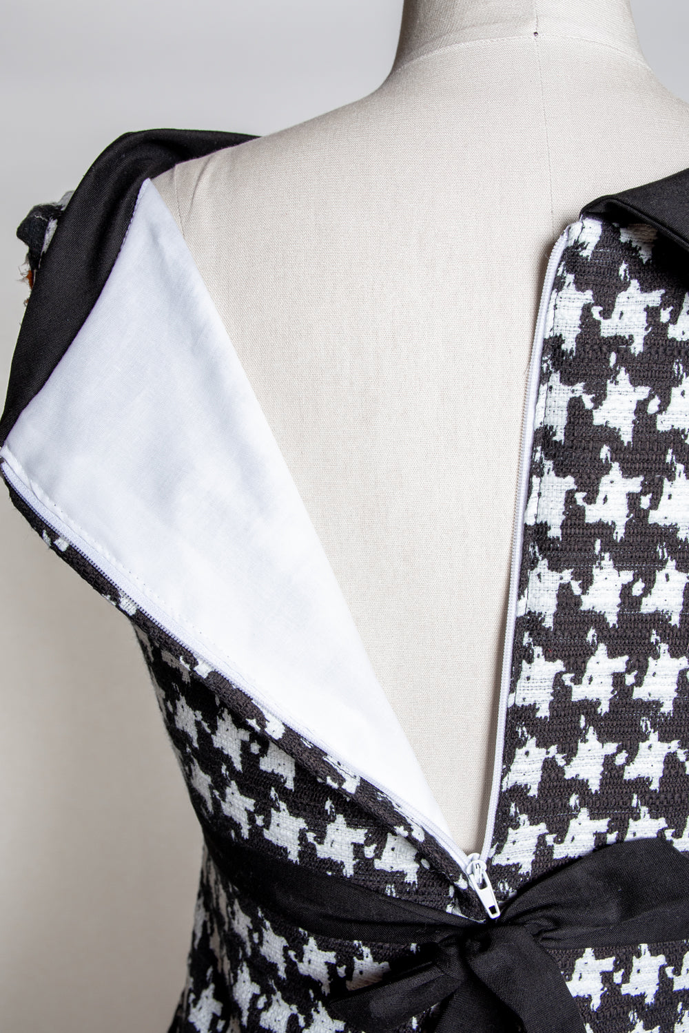 Fifi Dress - Houndstooth