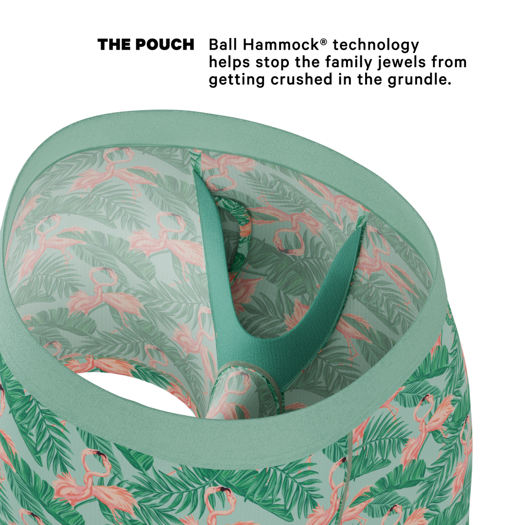 The Flamboyance | Flamingo Ball Hammock® Pouch Underwear With Fly