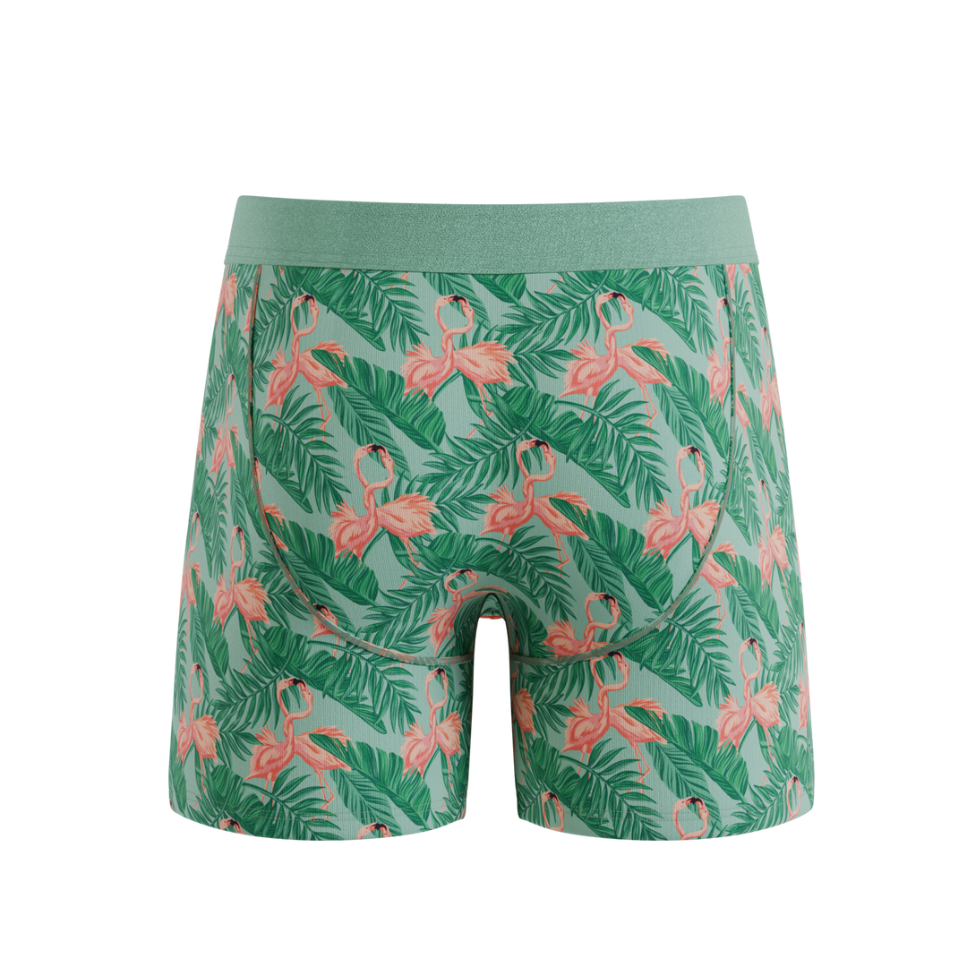 The Flamboyance | Flamingo Ball Hammock® Pouch Underwear With Fly