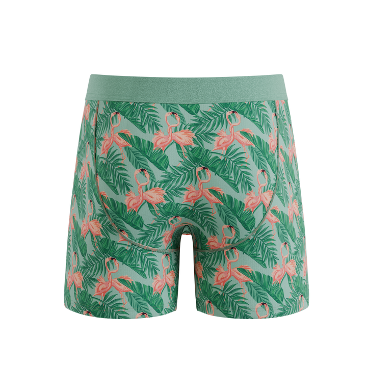 The Flamboyance | Flamingo Ball Hammock® Pouch Underwear With Fly
