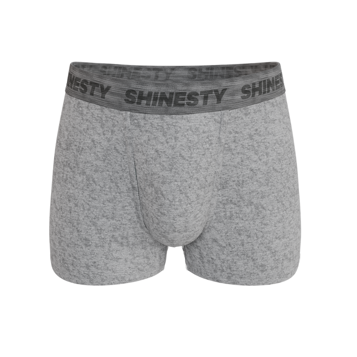 The Flintstone | Heather Grey and Black Ball Hammock® Pouch Trunks Underwear