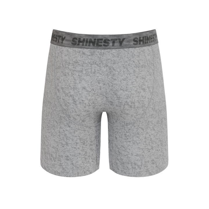 The Flintstone | Heather Grey and Black Ball Hammock® Boxer - Long Leg