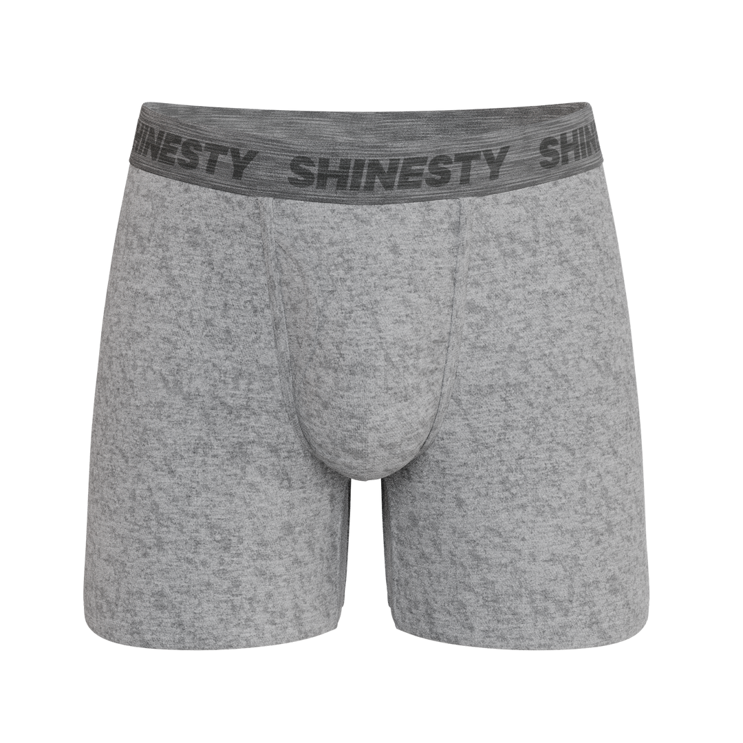 The Flintstone | Heather Grey and Black Ball Hammock® Magnum Big Pouch Underwear