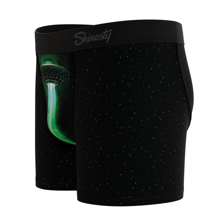 The Flying Saucer | UFO Boy's Boxer Briefs