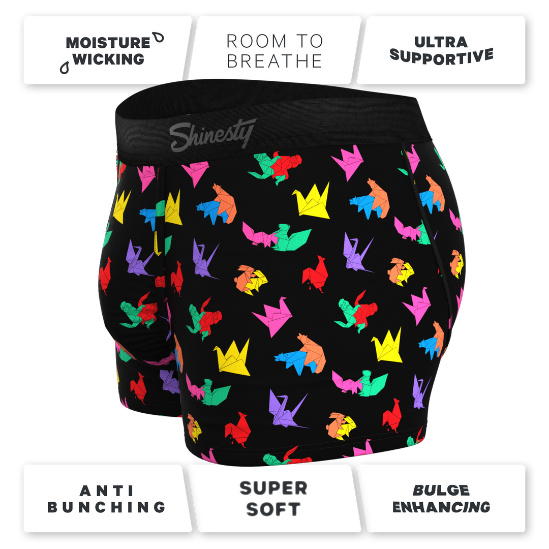 The Fold Fashioned | Origami Ball Hammock® Pouch Trunks Underwear