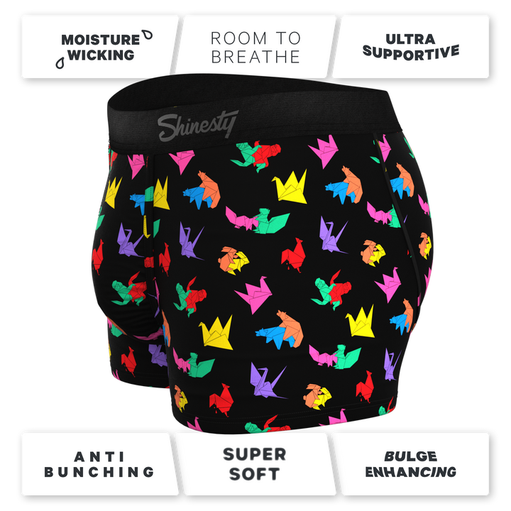 The Fold Fashioned | Origami Ball Hammock® Pouch Trunks Underwear