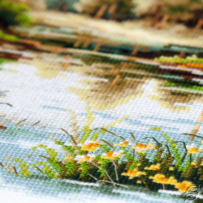 Forest Lake Counted Cross Stitch Kit by Magic Needle 70-39