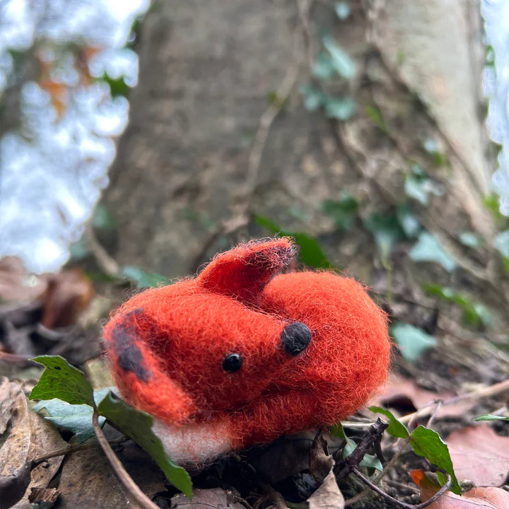 Felting Kit - Fox Cub Small Needle Felt Kit