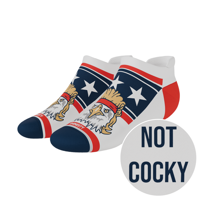 The Free Bird | USA Eagle Heel Hammock™ Ankle Socks