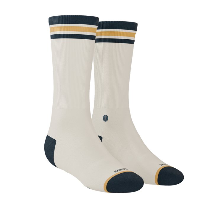 The Friendly Fire | Middle Finger Heel Hammock™ Crew Socks