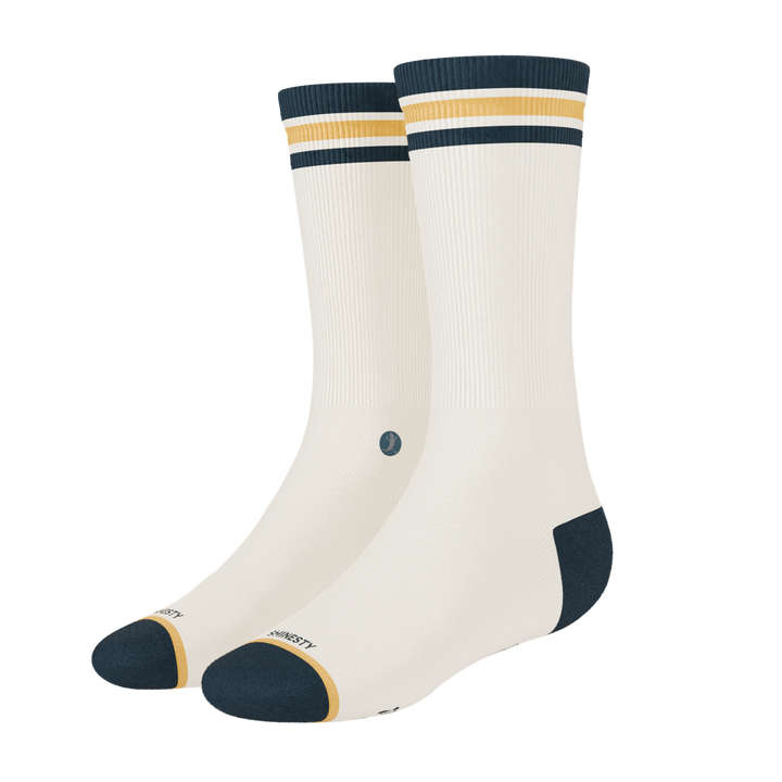 The Friendly Fire | Middle Finger Heel Hammock™ Crew Socks