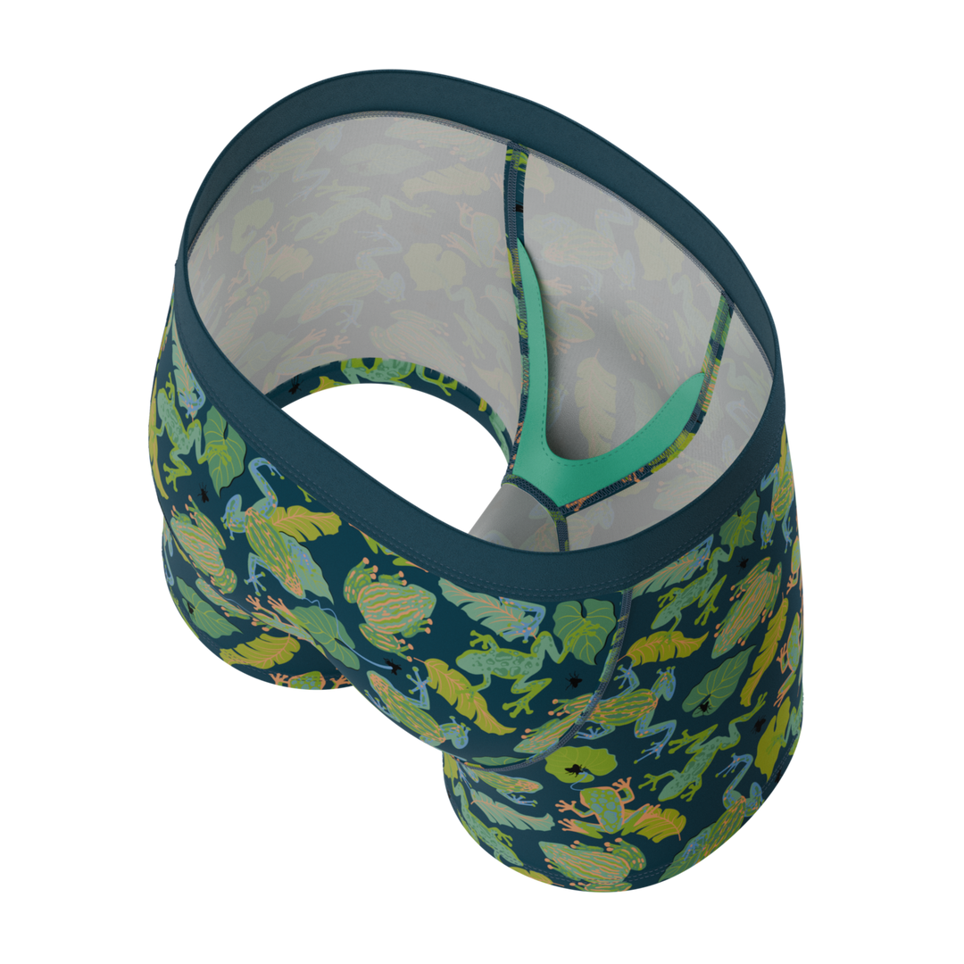 The Frog House | Tropical Frogs Boy's Boxer Briefs