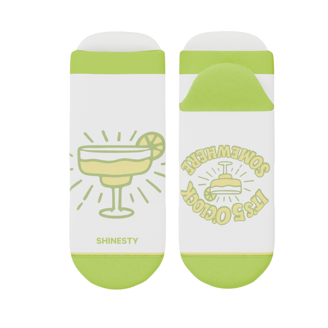 The Frozen Concoction | Shinesty x Margaritaville® Heel Hammock™ Ankle Socks