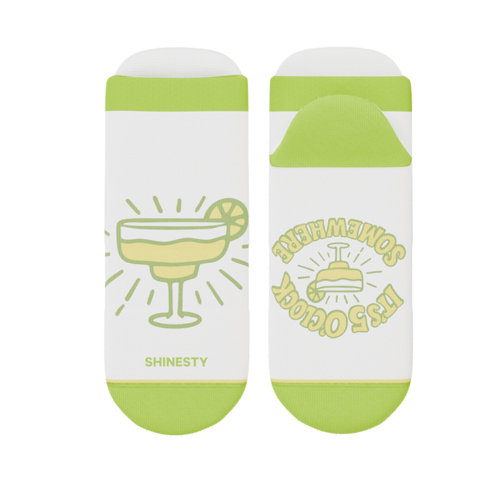 The Frozen Concoction | Shinesty x Margaritaville® Heel Hammock™ Ankle Socks