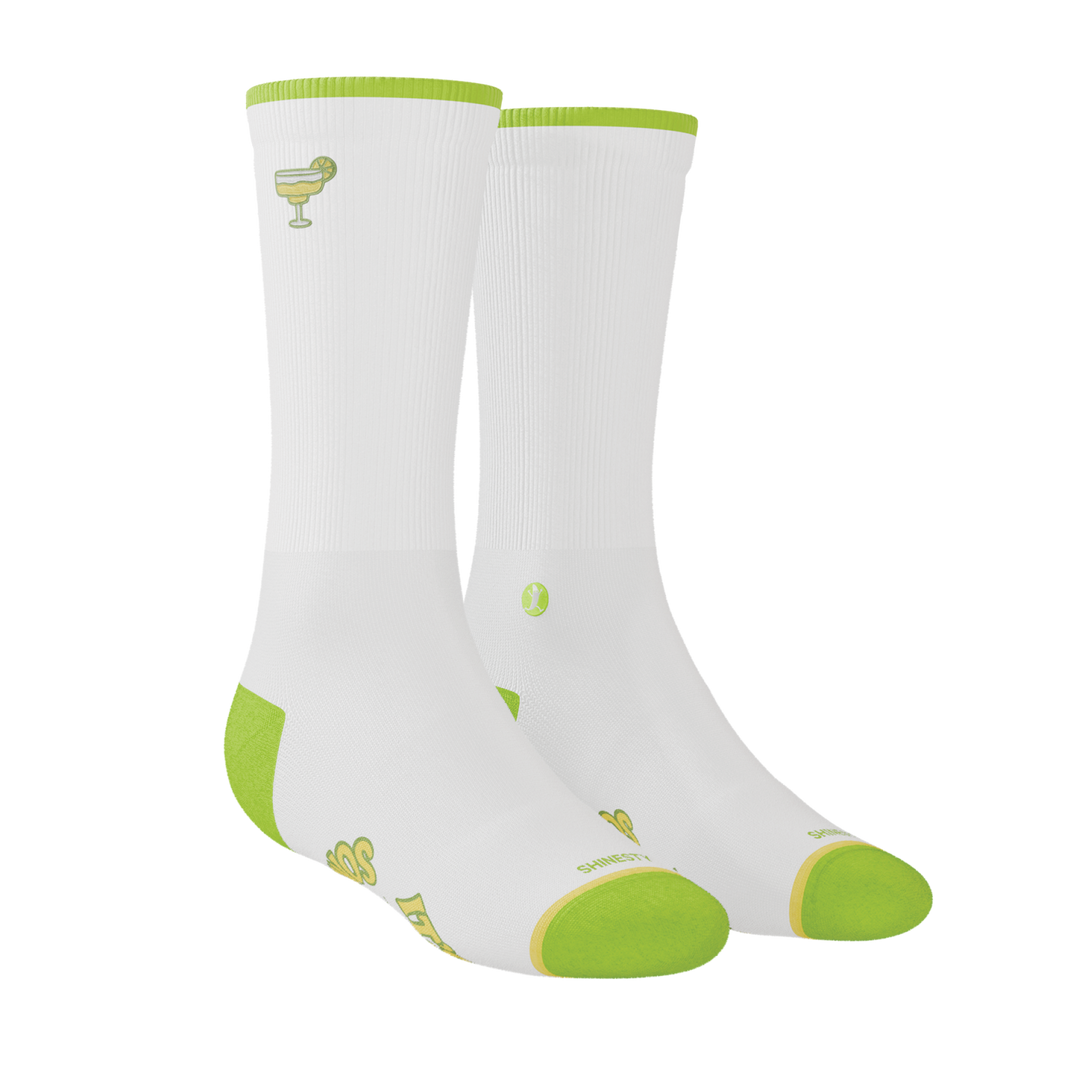 The Frozen Concoction | Shinesty x Margaritaville® Heel Hammock™ Crew Socks