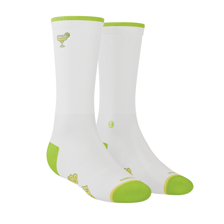 The Frozen Concoction | Shinesty x Margaritaville® Heel Hammock™ Crew Socks