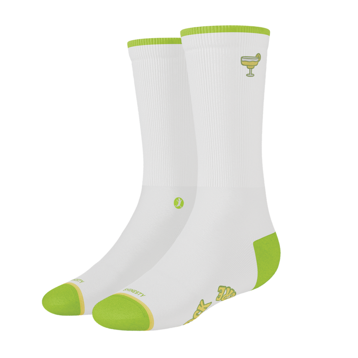 The Frozen Concoction | Shinesty x Margaritaville® Heel Hammock™ Crew Socks