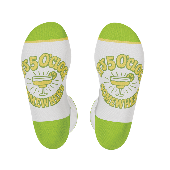 The Frozen Concoction | Shinesty x Margaritaville® Heel Hammock™ Crew Socks
