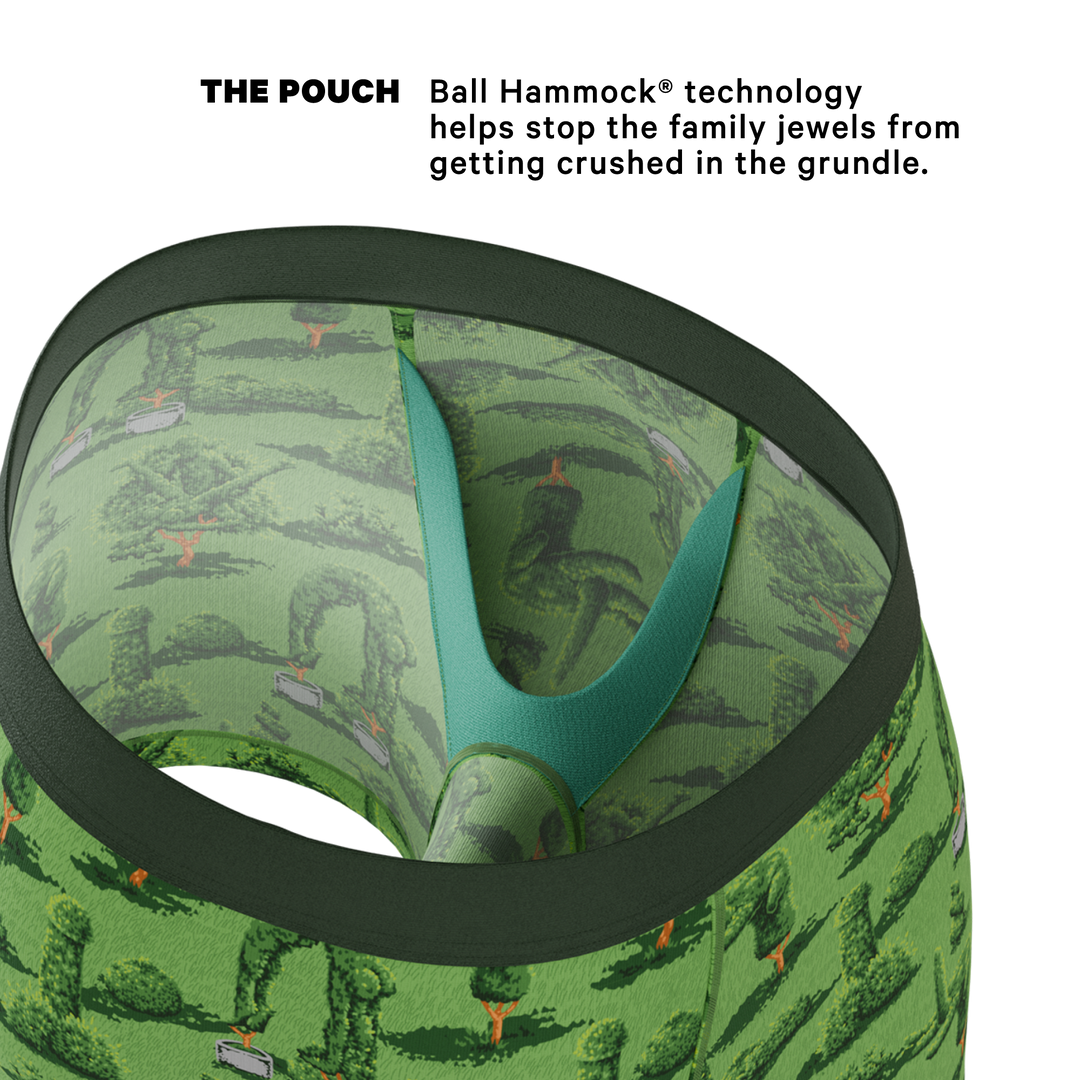 The Full Bush Bush Club | Naughty Landscaping Ball Hammock® Pouch Underwear