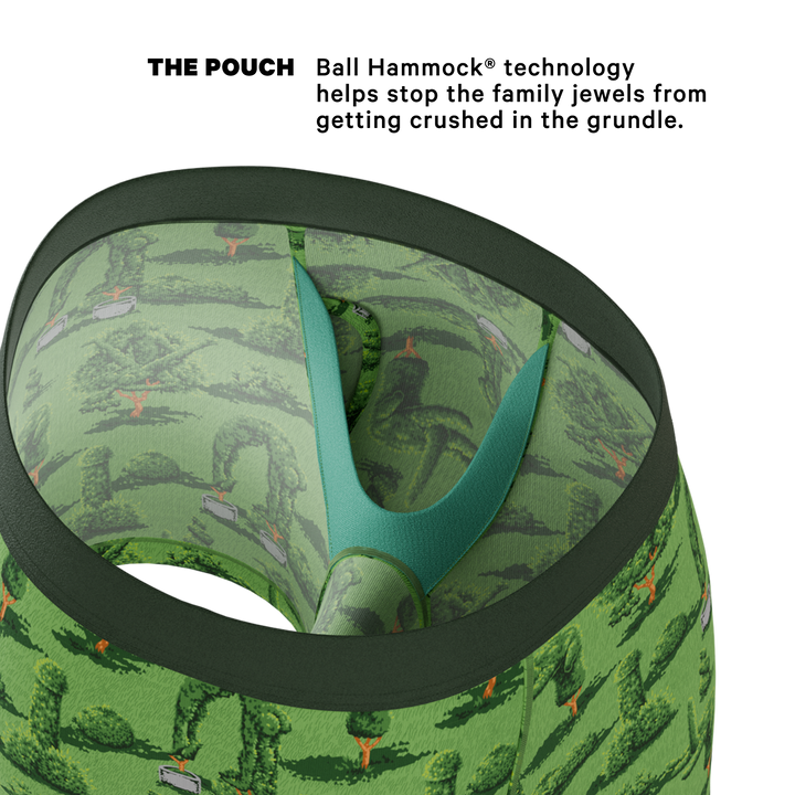 The Full Bush Bush Club | Naughty Landscaping Ball Hammock® Pouch Underwear With Fly