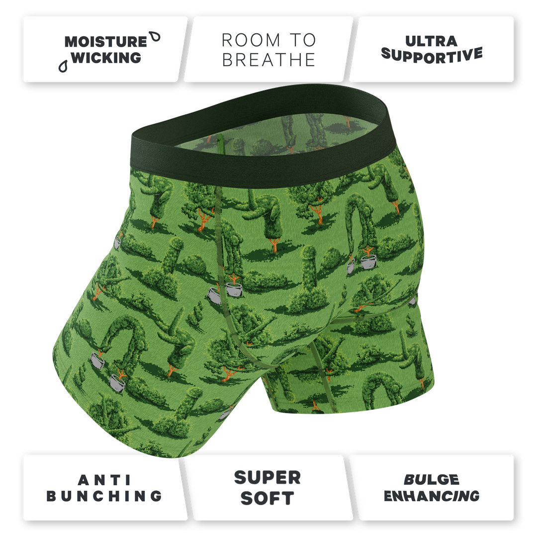 The Full Bush Bush Club | Naughty Landscaping Ball Hammock® Pouch Underwear With Fly