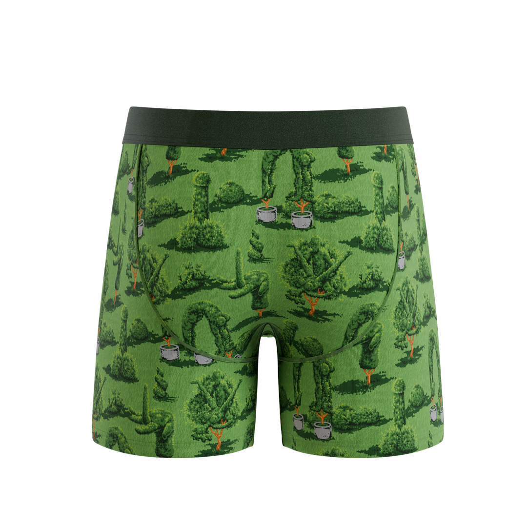 The Full Bush Bush Club | Naughty Landscaping Ball Hammock® Pouch Underwear With Fly