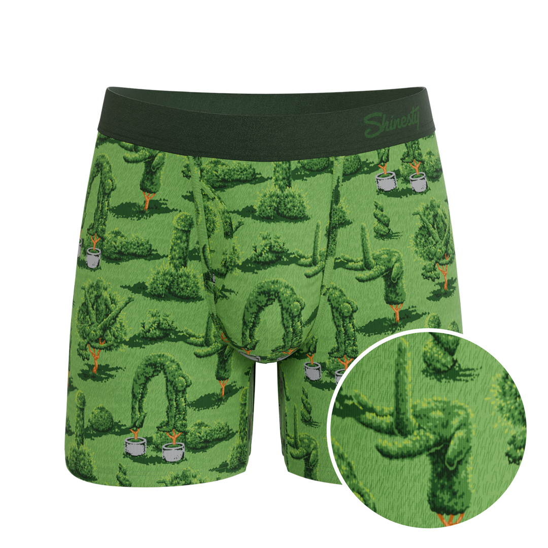 The Full Bush Bush Club | Naughty Landscaping Ball Hammock® Pouch Underwear With Fly