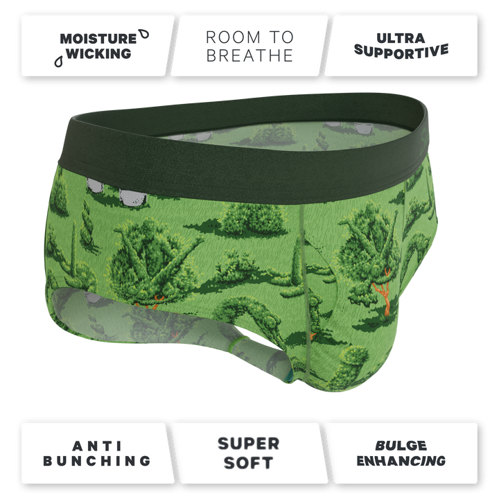 The Full Bush Bush Club | Naughty Landscaping Ball Hammock® Pouch Underwear Briefs