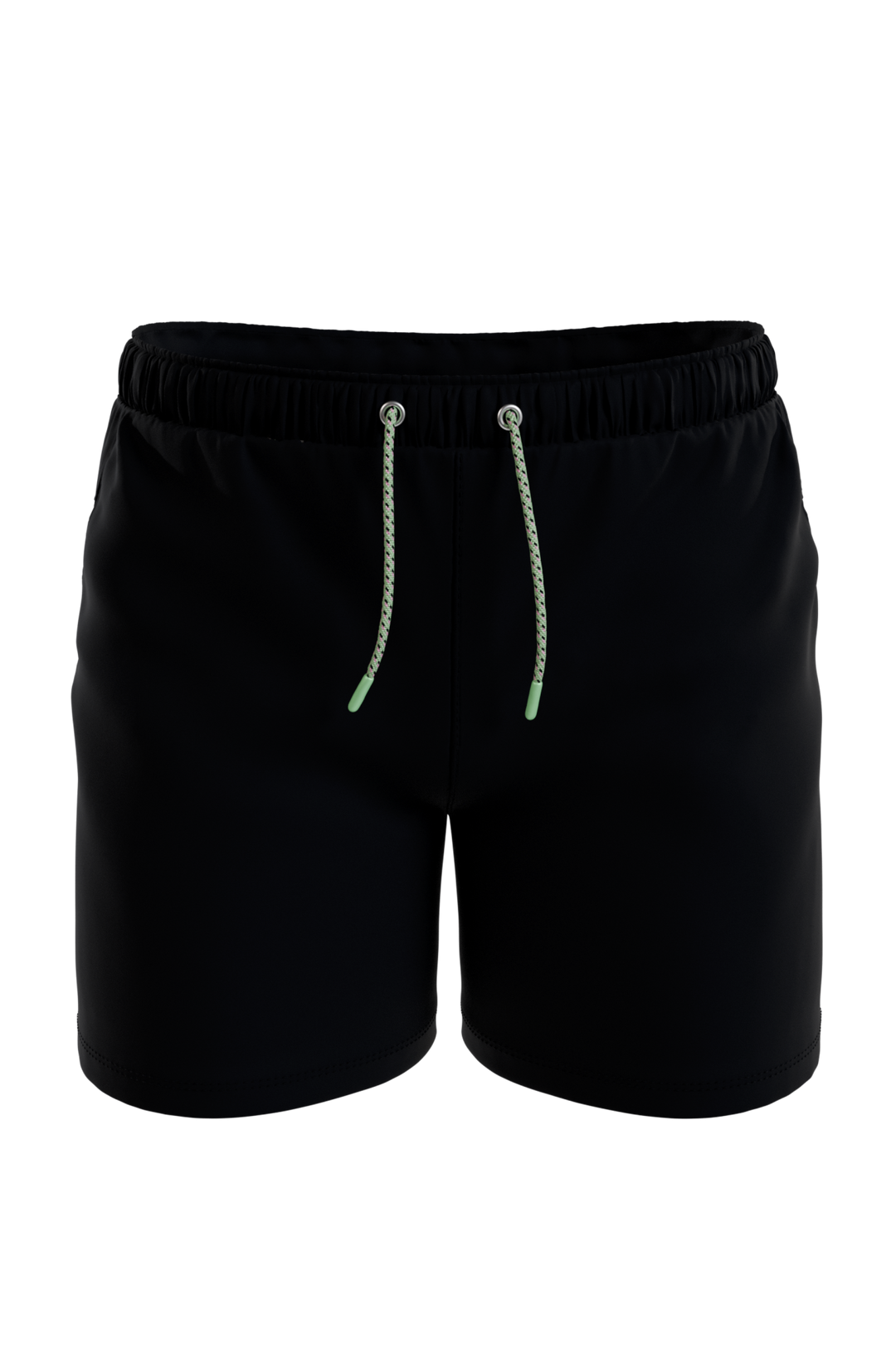 The Funky Fresh | Black and Neon Tribal Ball Hammock® Pouch 8" Swim Trunks