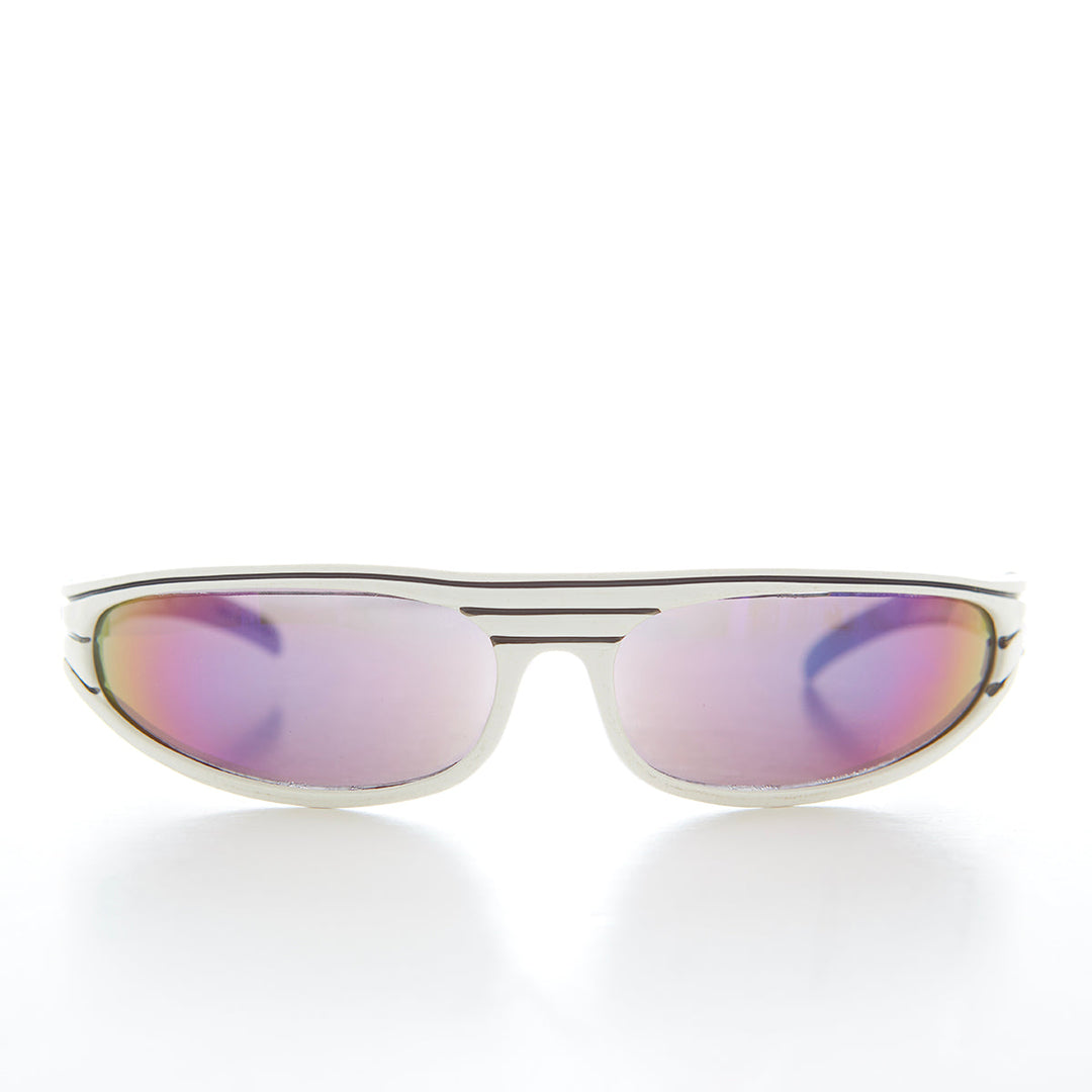 Futuristic Sporty 80s Vintage Sunglass - Gizmo